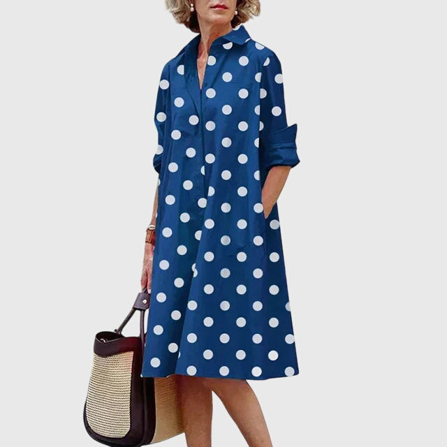 Paige™ - Chic Dress Featuring Convenient Pockets