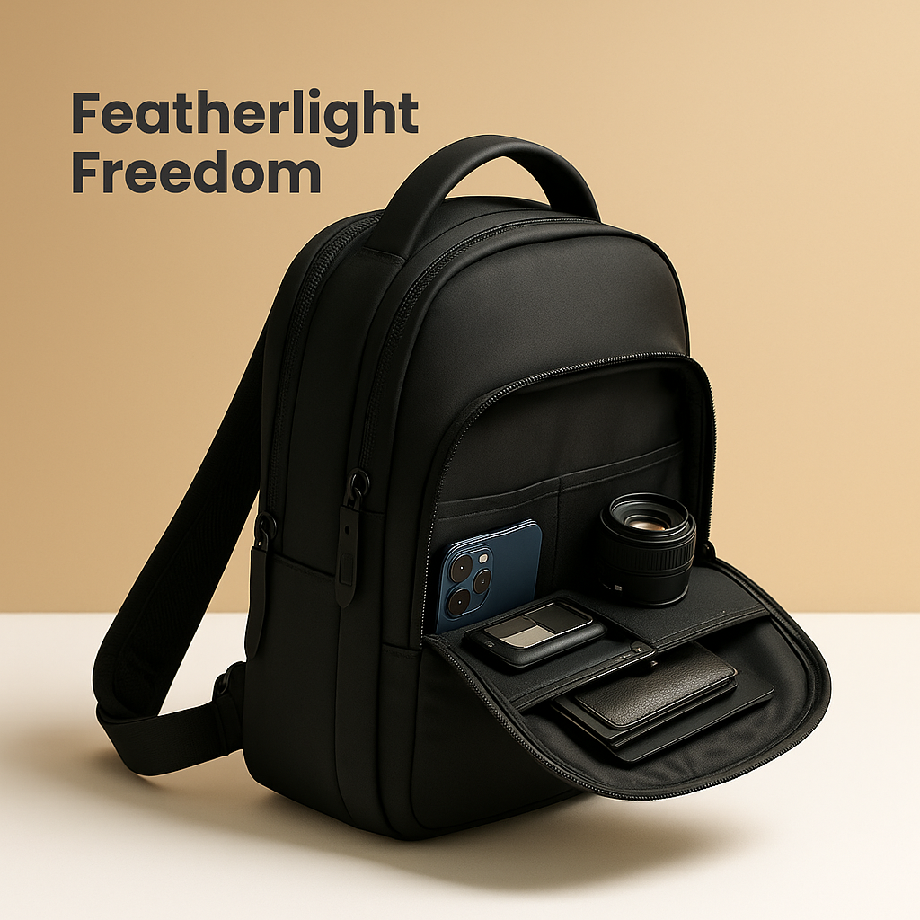 Anti-theft charging chest bag | Noah