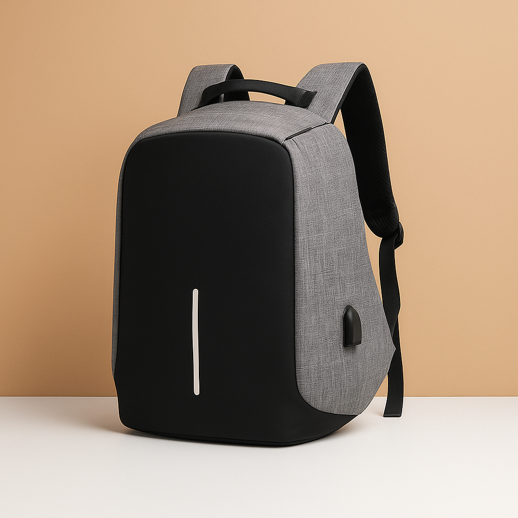 Anti-theft laptop backpack with USB port | Ethan