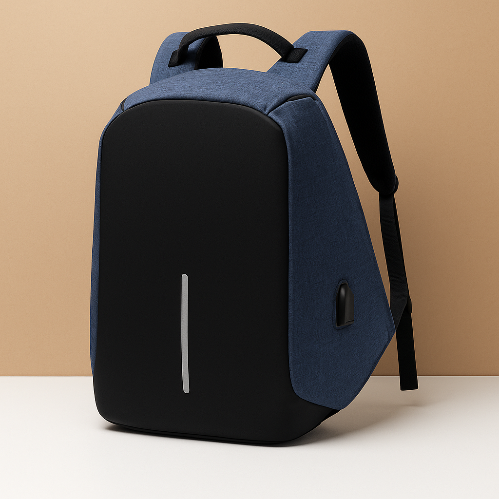 Anti-theft laptop backpack with USB port | Ethan