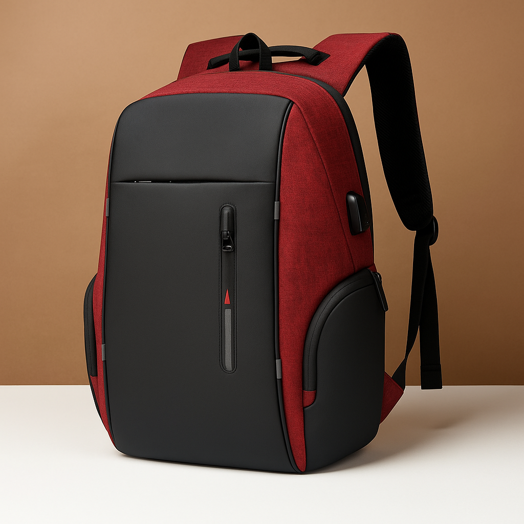 Anti-theft laptop backpack with USB charging | Logan