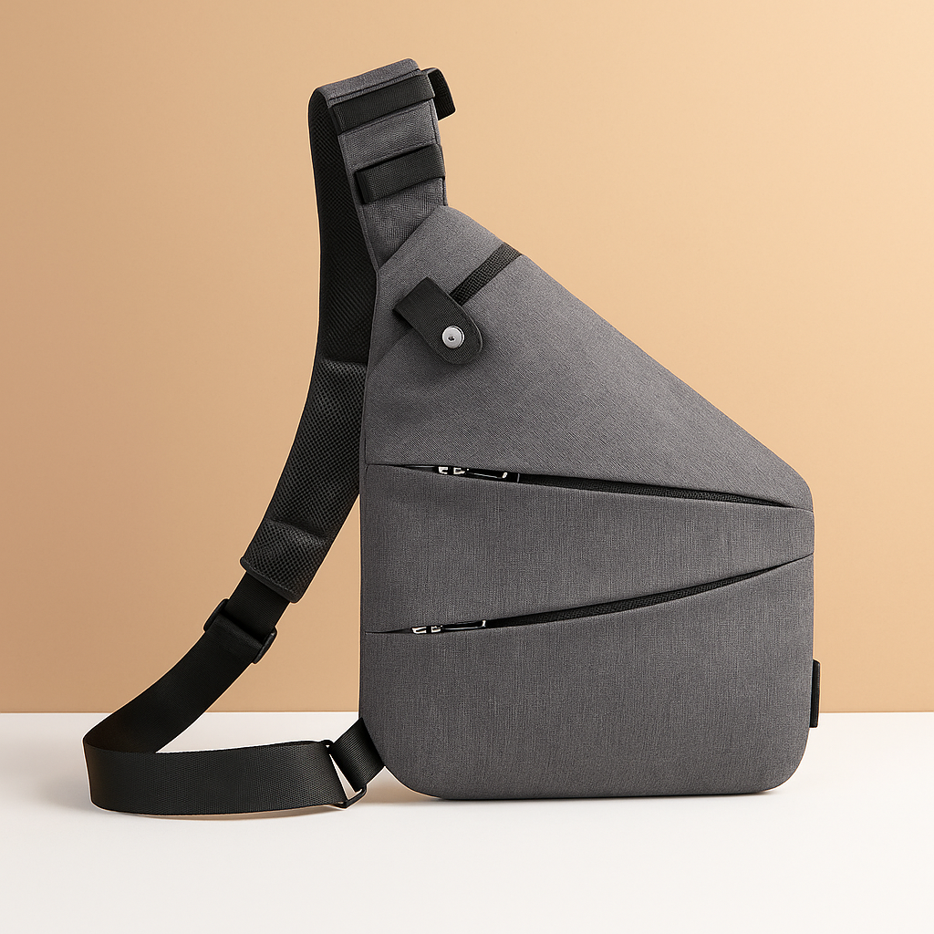 Anti-theft travel shoulder bag | Isabelle