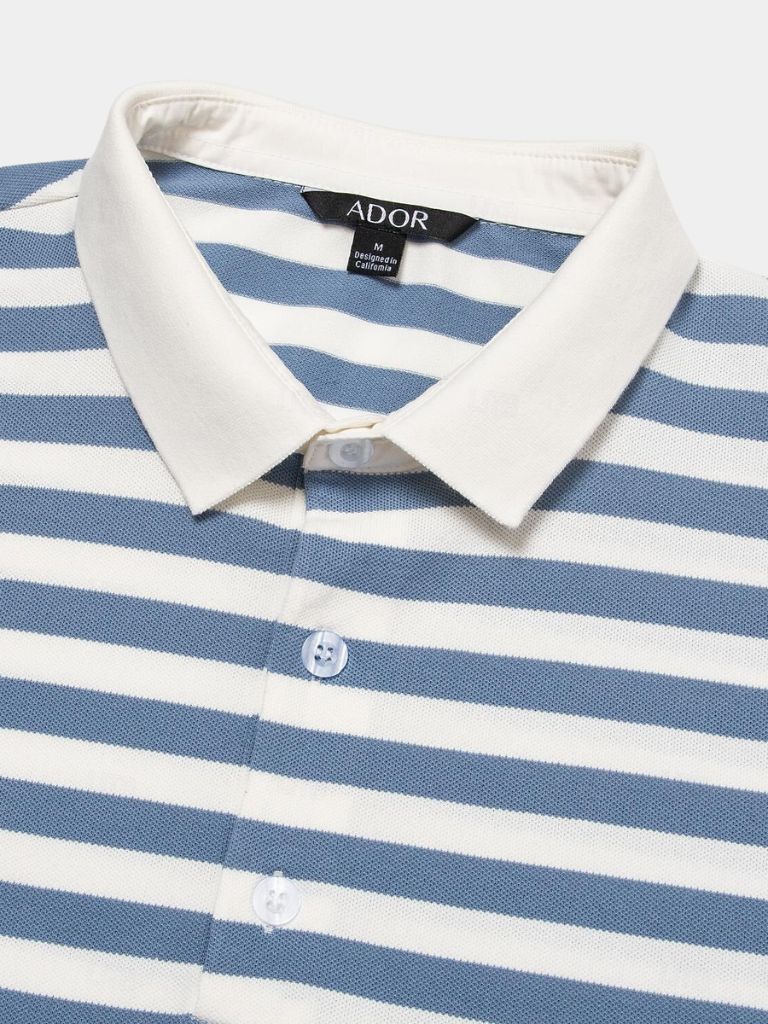 Azure Nautical Polo – Leviana