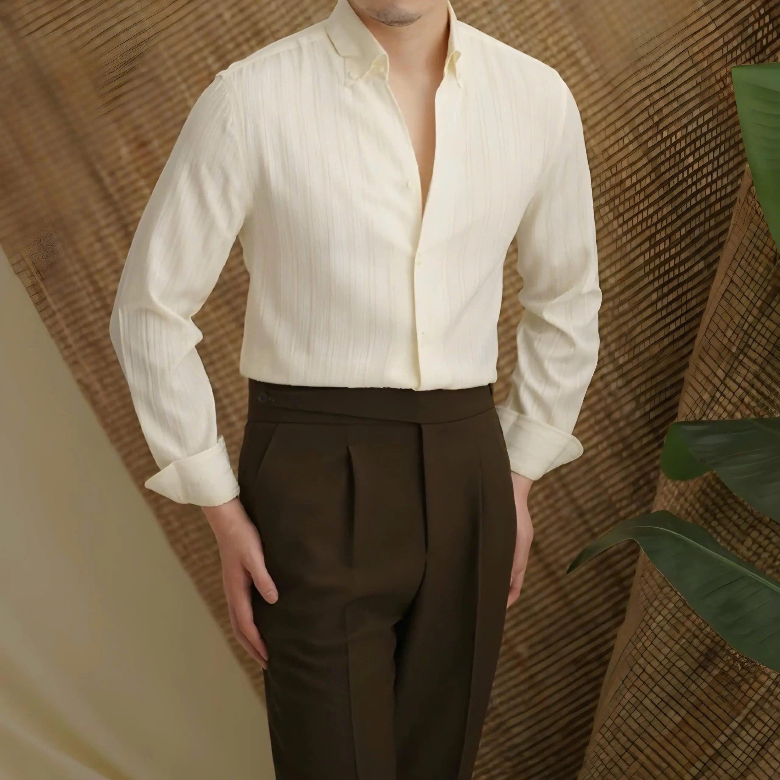 Leviana Striped Seersucker Shirt