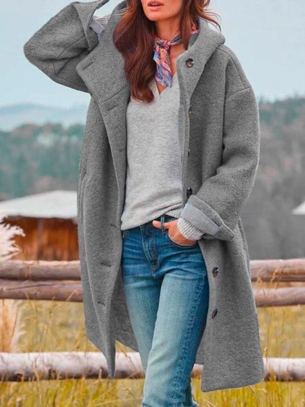 AMELIE - Manteau d'hiver long et élégant