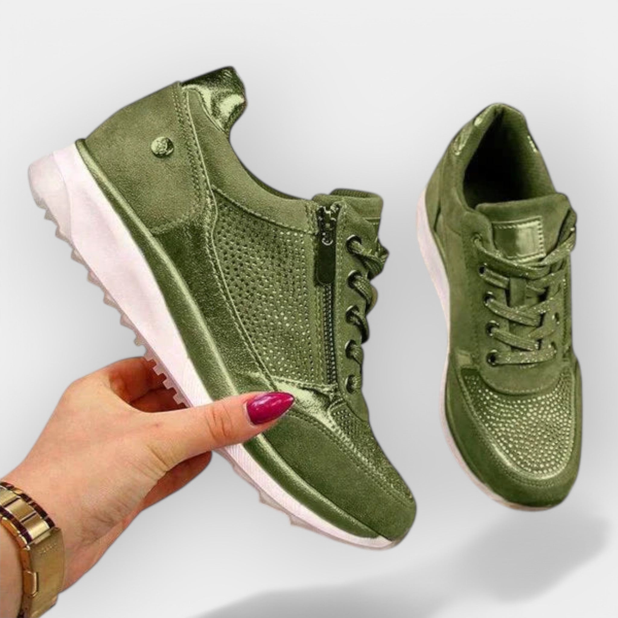 Baskets Anatomiques avec Fermeture Éclair