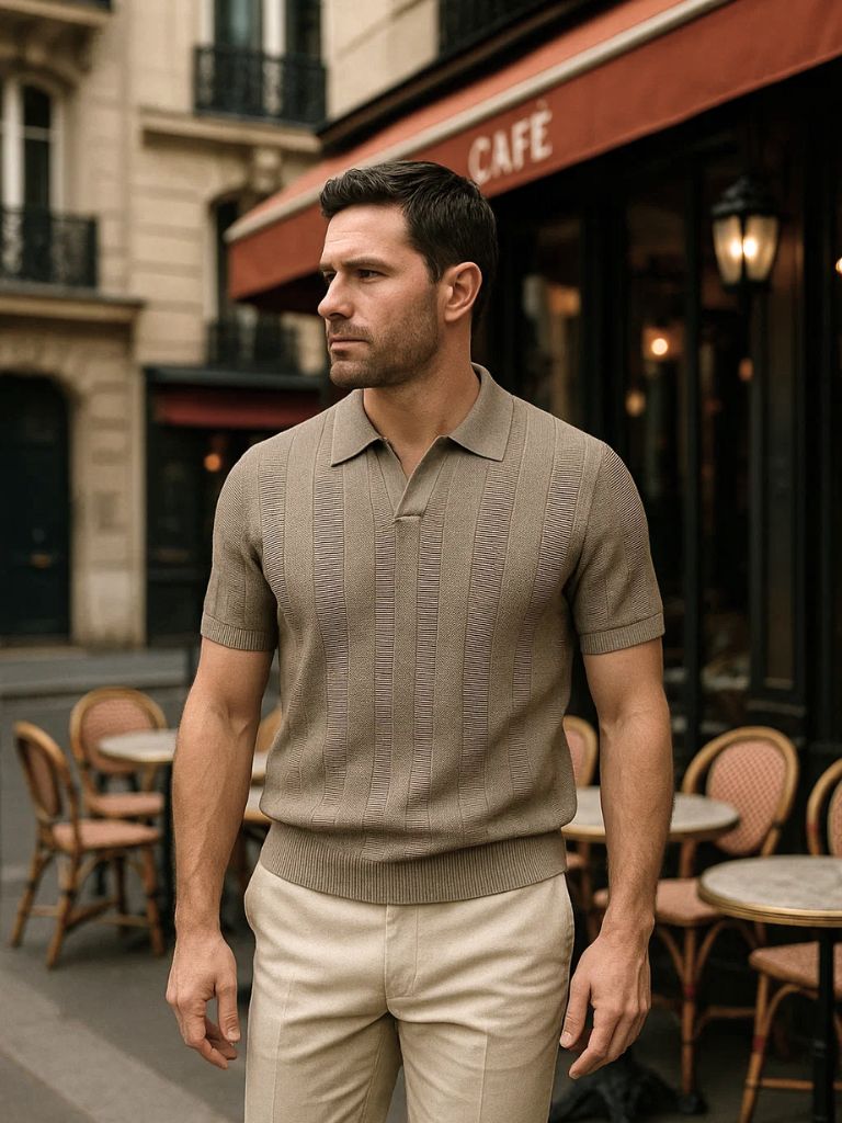 Old Beige Polo - Leviana