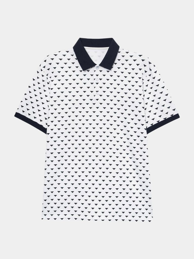 Navy Belmont Polo - Leviana