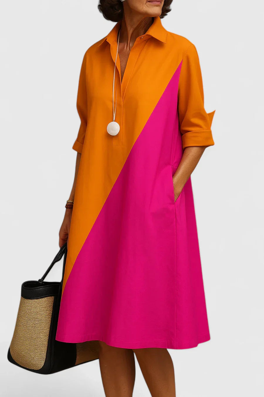 Auryzzella™ | Chic Midi Dress