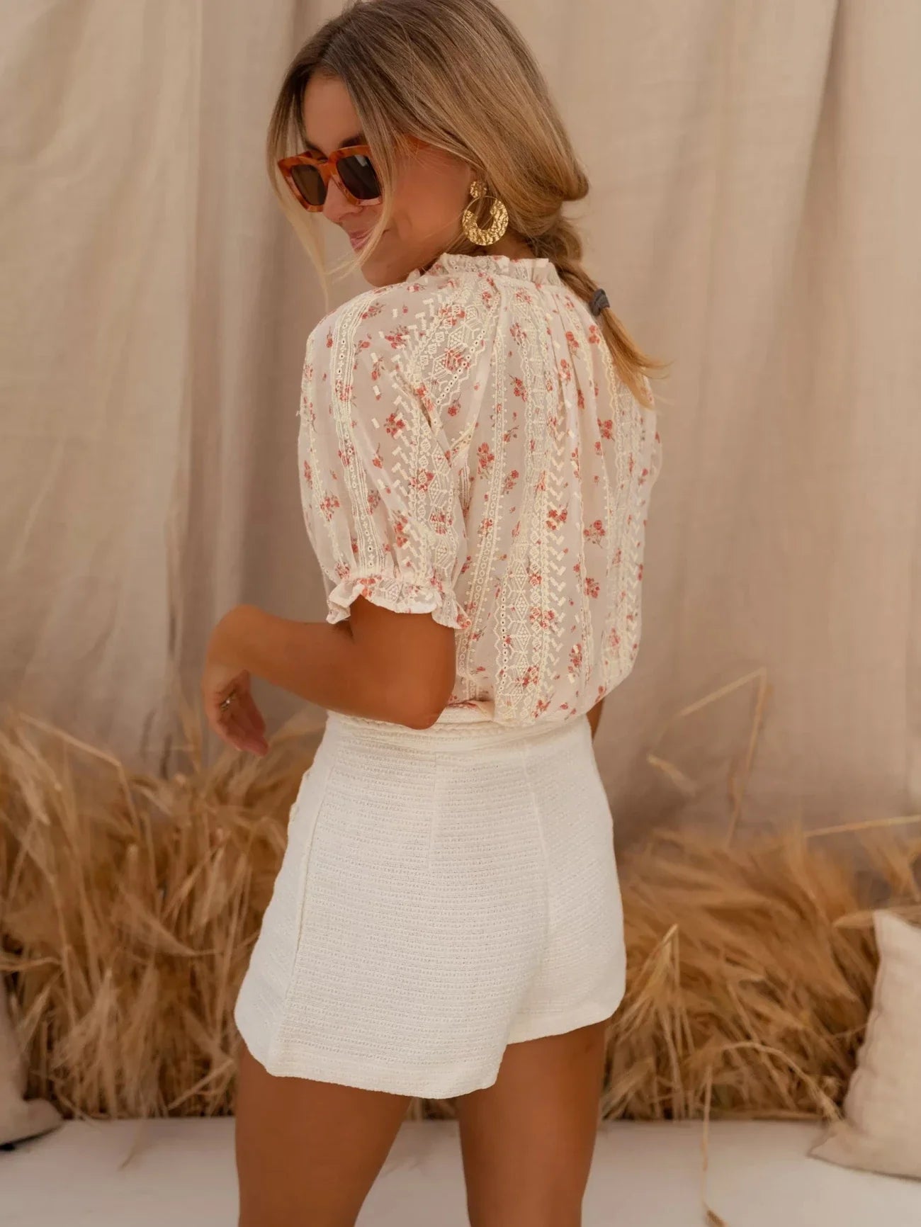 ELINA | LA BLOUSE FLEURS