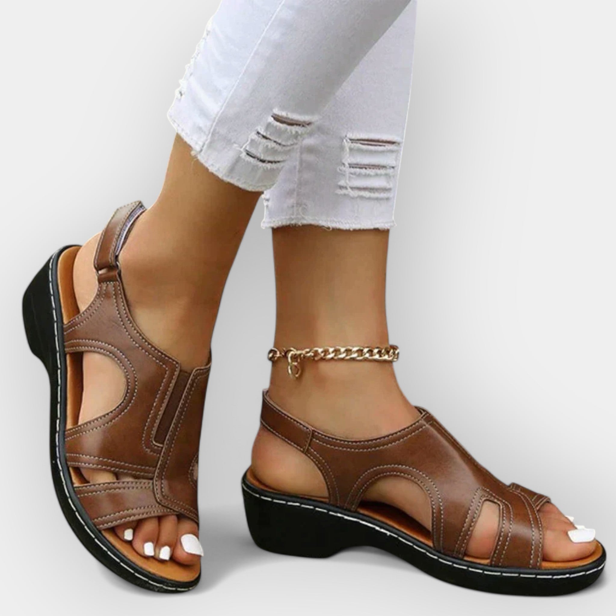 Sandales en Cuir avec Style