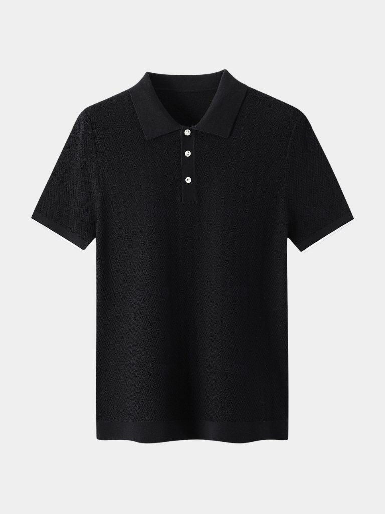 Brownston Knit Polo - Leviana