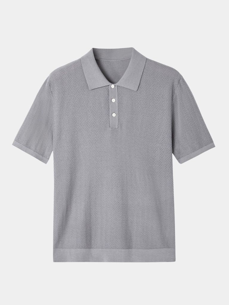 Brownston Knit Polo - Leviana