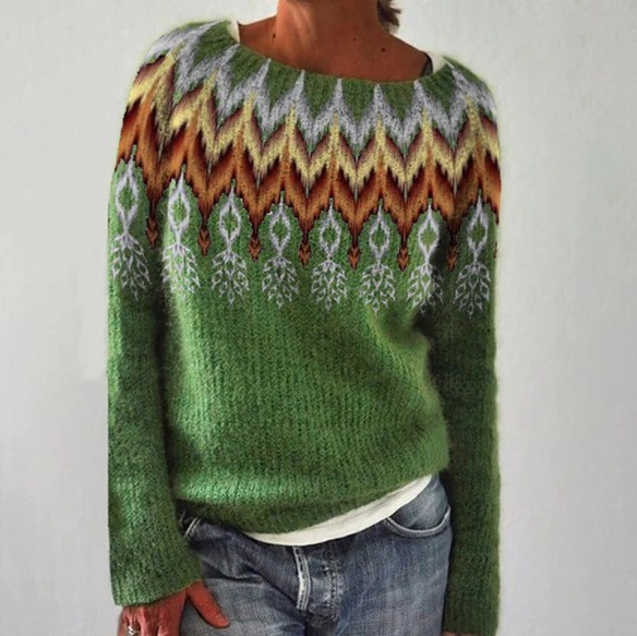 Ambre - Pull Rétro