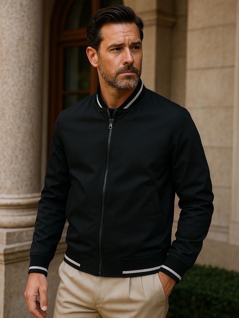 Leviana Casual Bomber Jacket