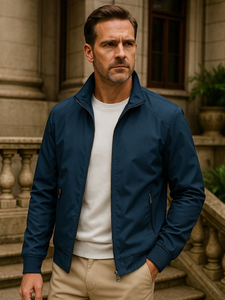 Leviana Casual Solid Bomber Jacket