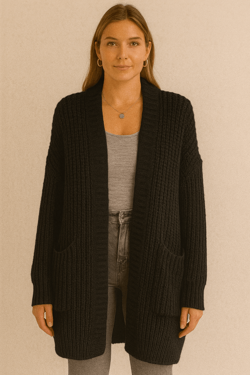 Celine - Comfortable Longline Cardigan