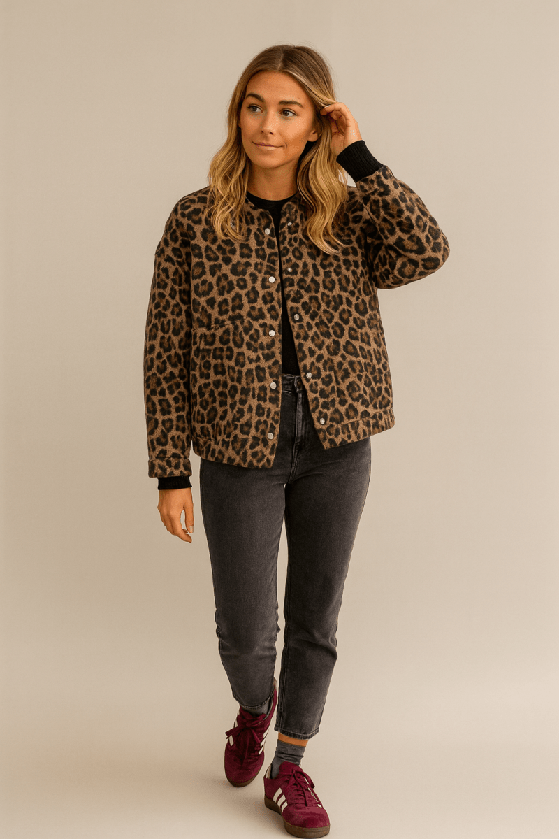 CHARLENE | Animal Print Leopard Jacket