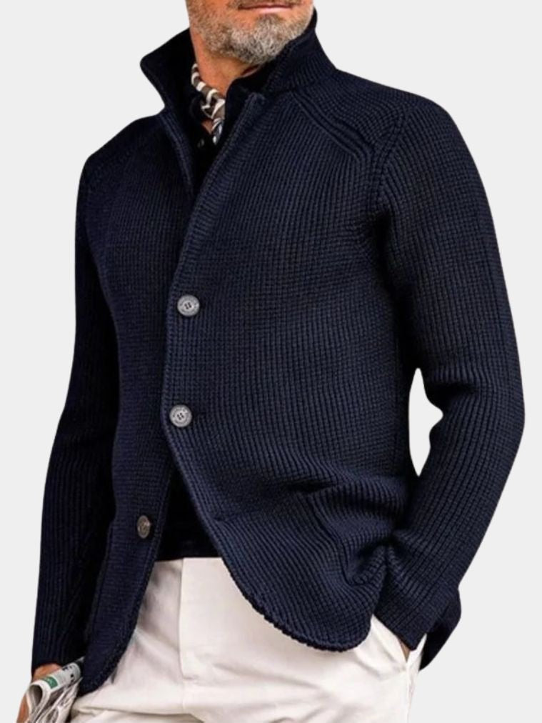 Leviana Classic Heritage Knit Jacket with Button Detail