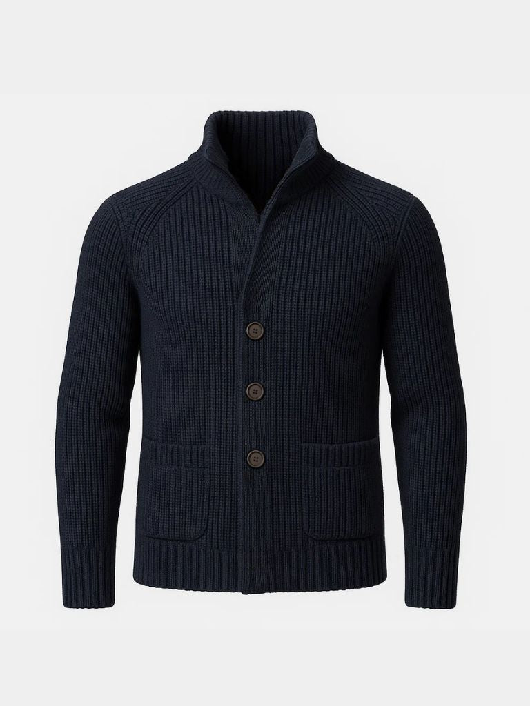 Leviana Classic Heritage Knit Jacket with Button Detail