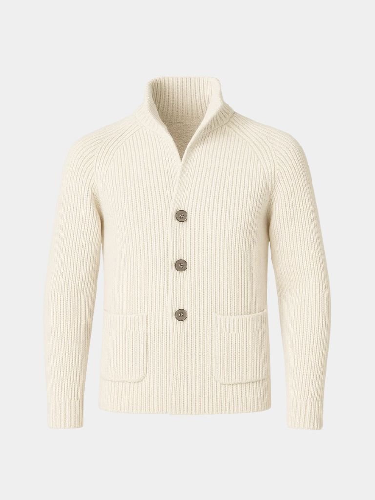 Leviana Classic Heritage Knit Jacket with Button Detail