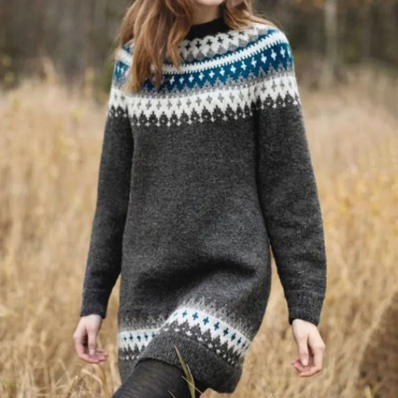 Avril | Pull Islandais Vintage