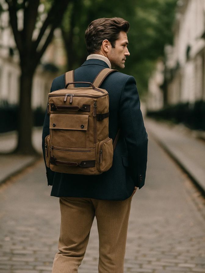 Leviana Vintage Backpack - Dune Vanguard Collection