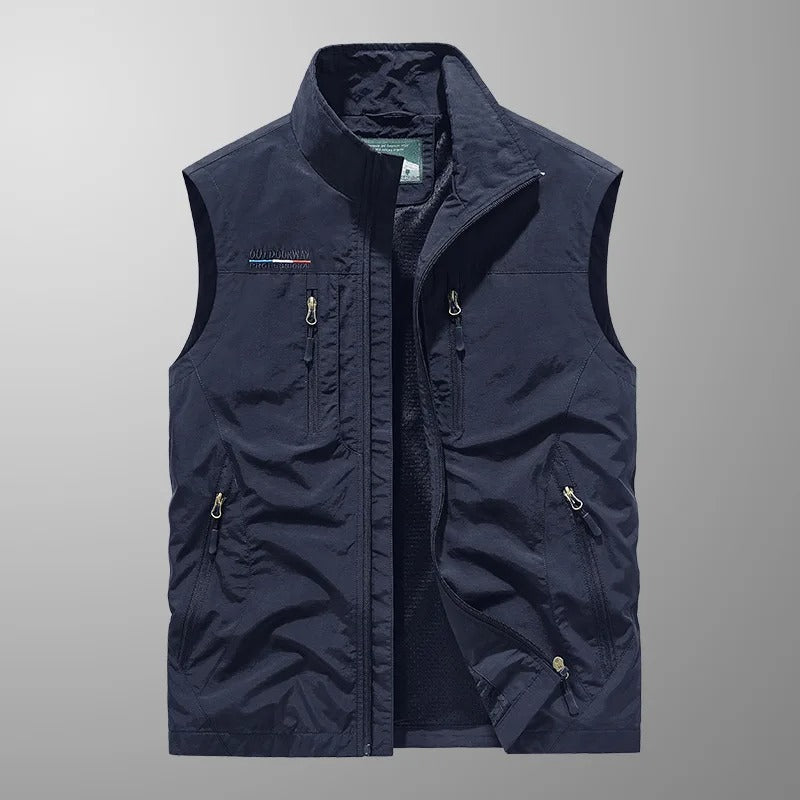 Caspar – Gilet cargo respirant avec poches intelligentes