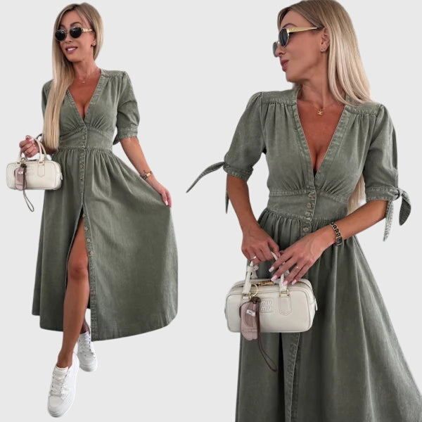 Sophia™ | Chic Denim Dress