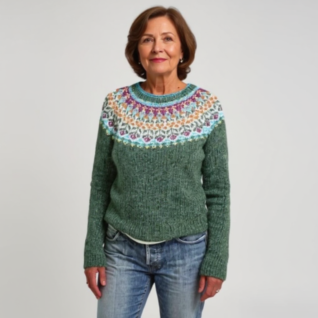 Abigail | Pull Islandais Vintage