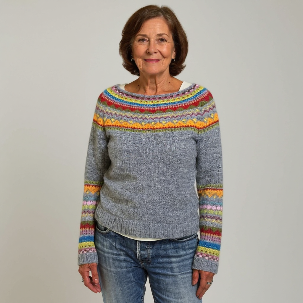 Joanna | Pull Islandais Vintage