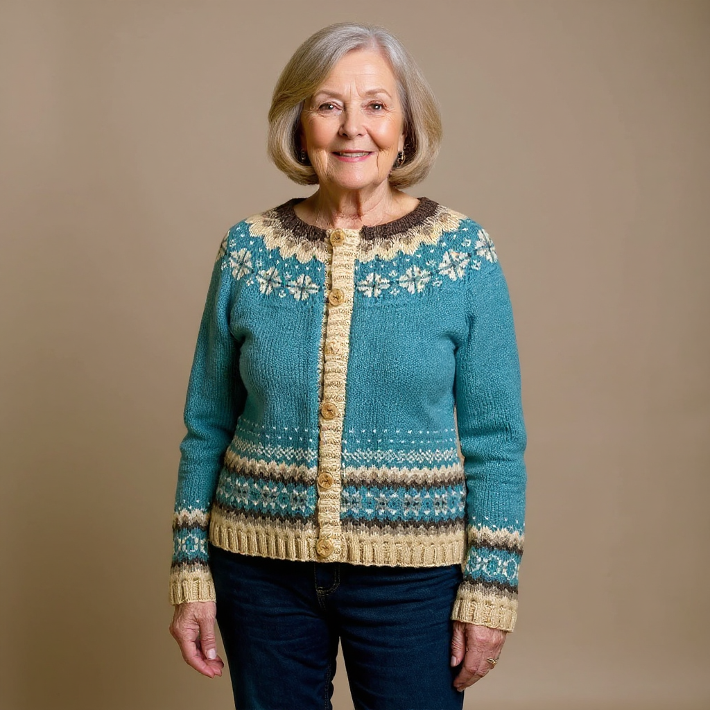 Cassandra | Gilet en tricot vintage