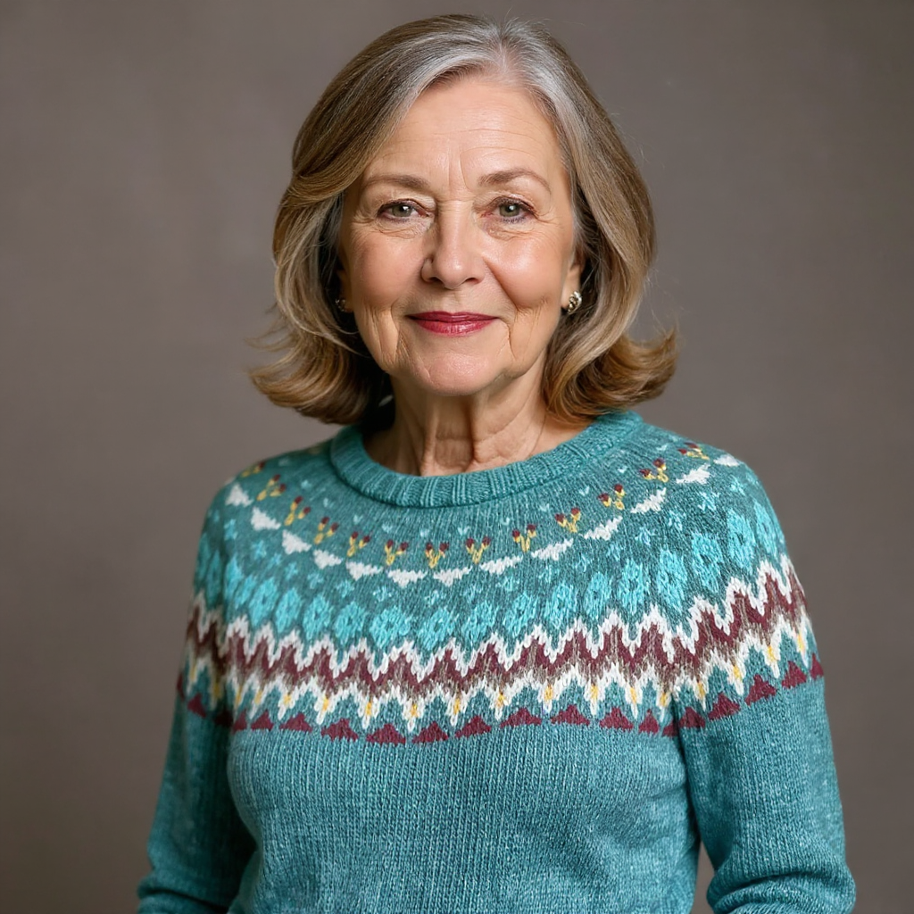 Gloria | Pull Islandais Vintage