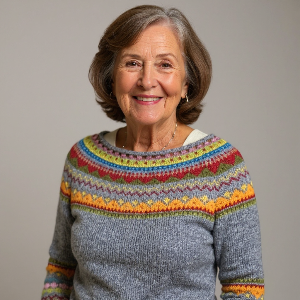 Joanna | Pull Islandais Vintage