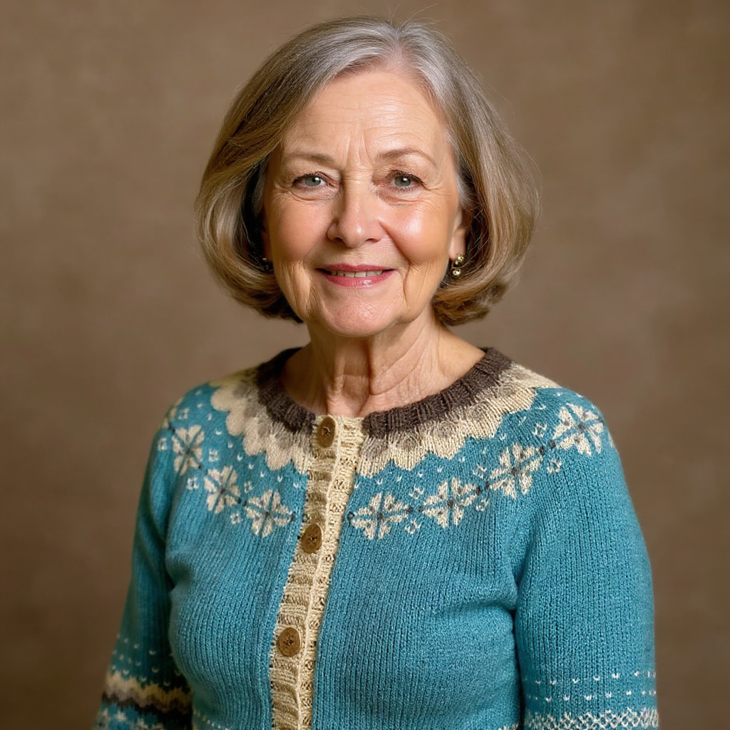 Cassandra | Gilet en tricot vintage