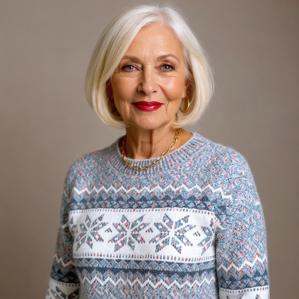 Caroline | Pull islandais vintage