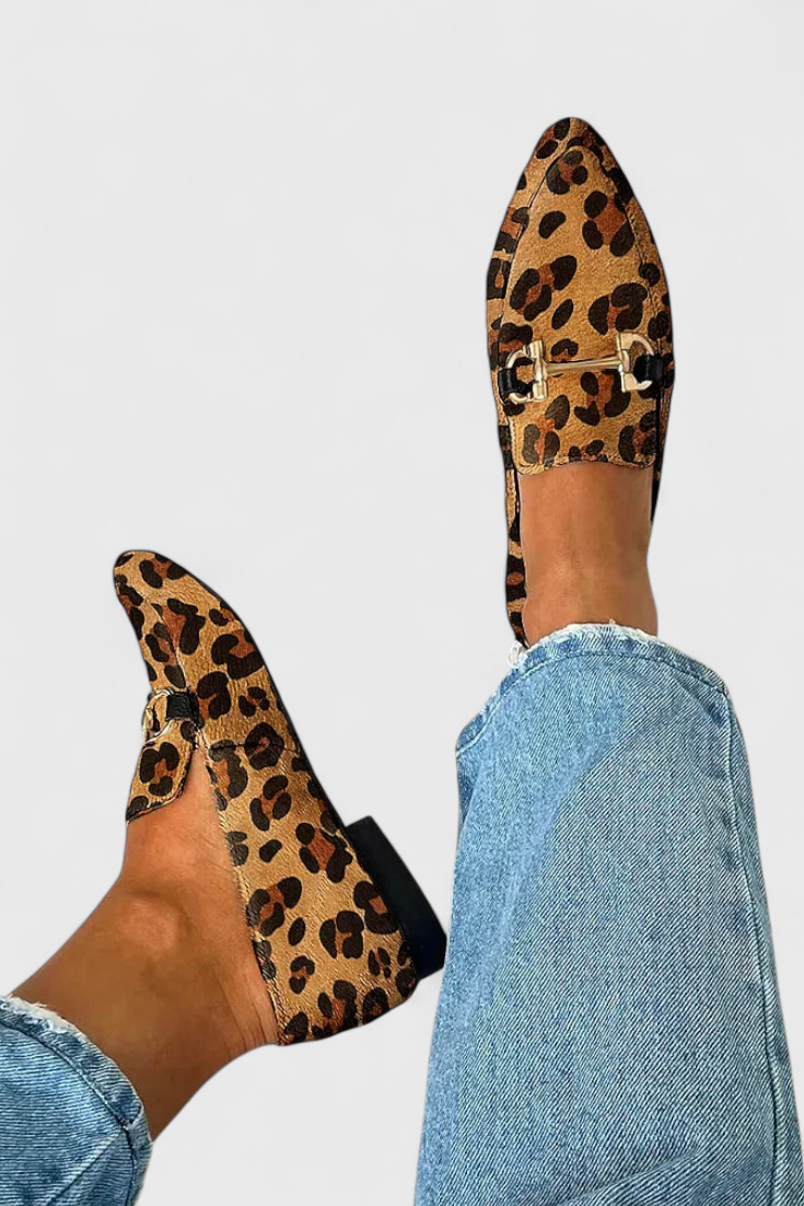 Mocassins Lluvia à talon bas