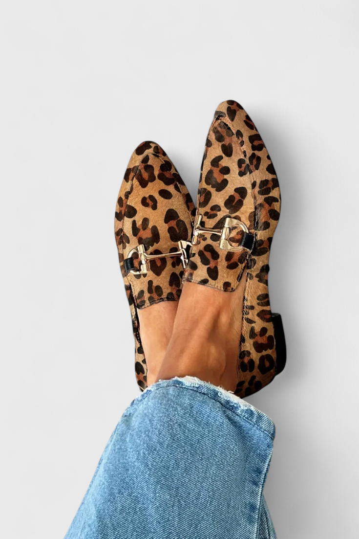 Mocassins Lluvia à talon bas