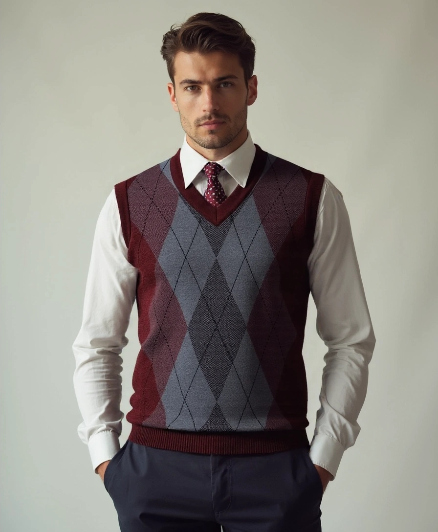 Basic Academic Sweater - Leviana