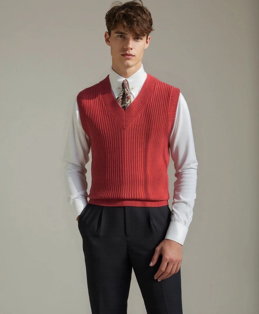 Knitted Vest - Leviana