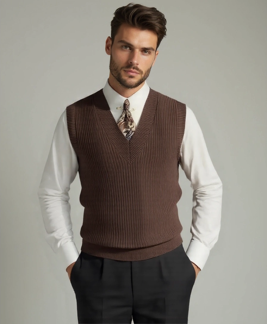 Knitted Vest - Leviana