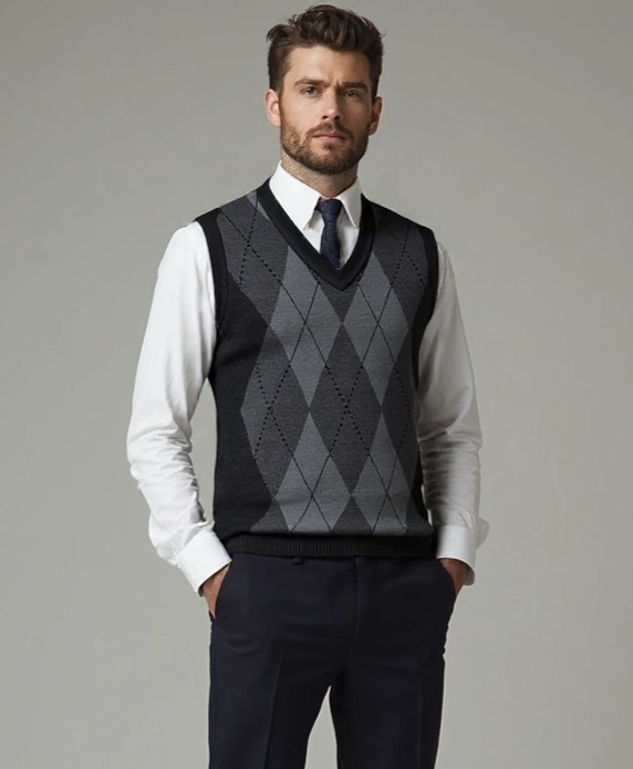 Basic Academic Sweater - Leviana