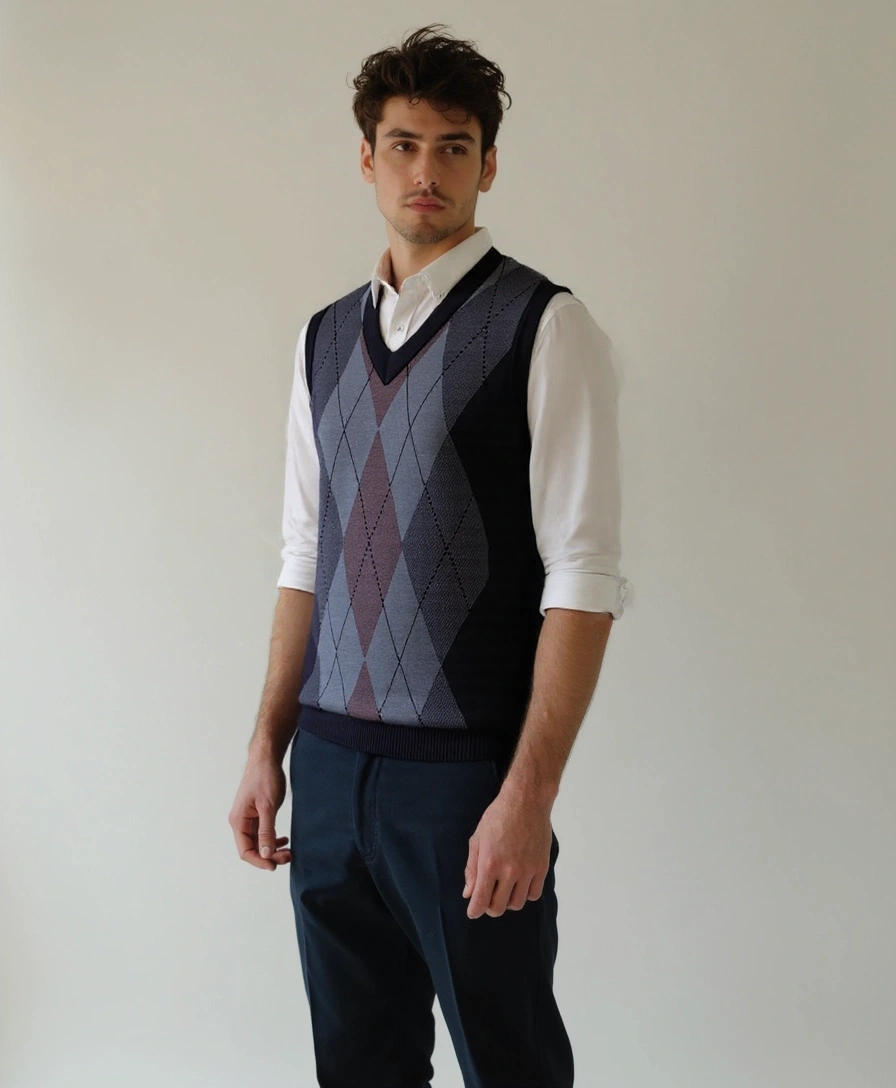 Basic Academic Sweater - Leviana
