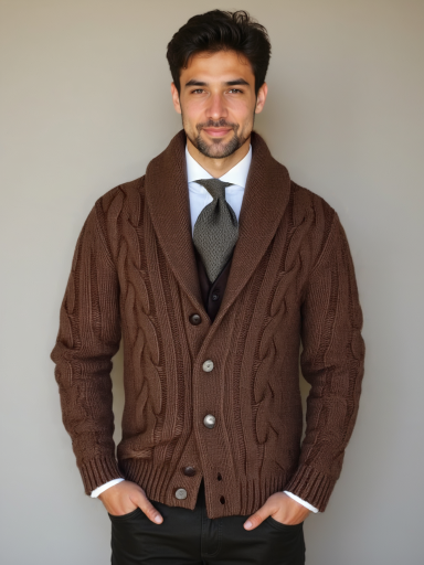Men's Knit Vest - Leviana