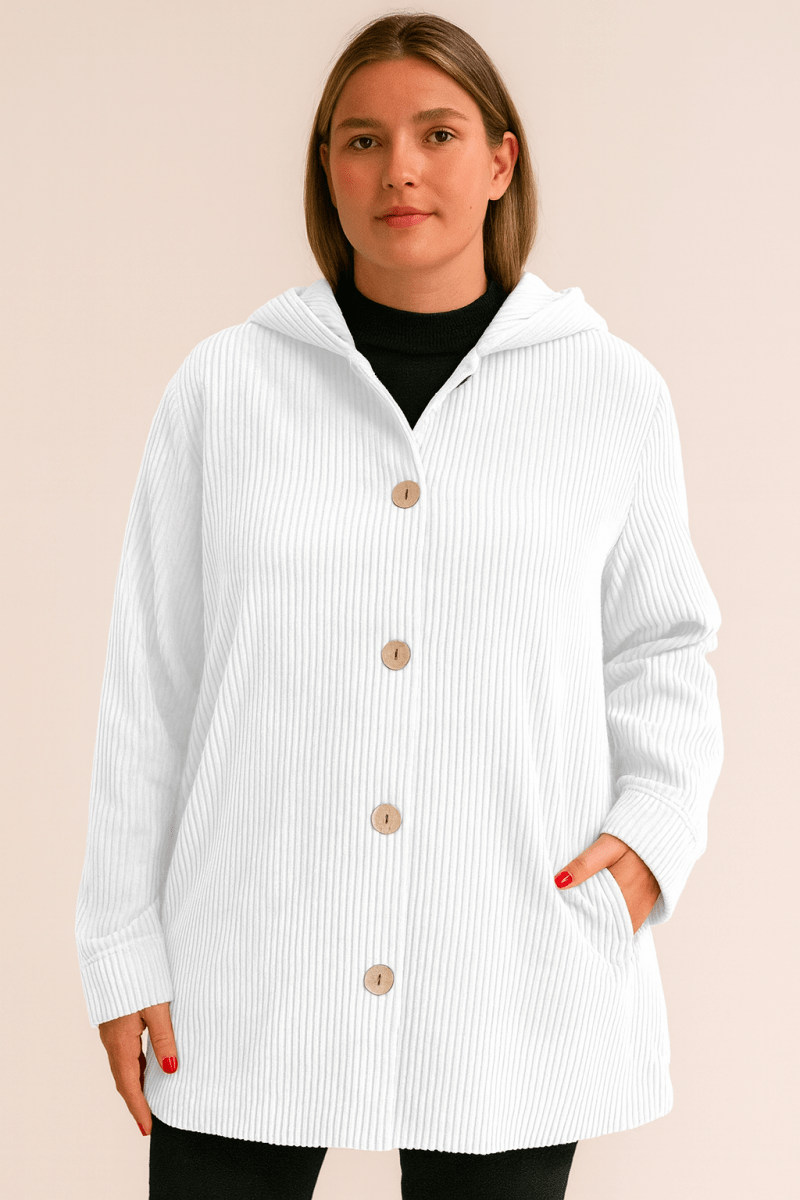 INDIE | Hooded Corduroy Jacket