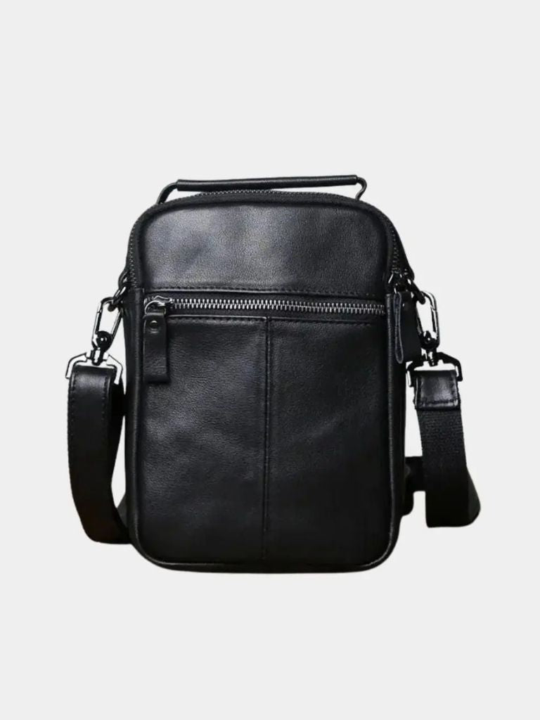 Leviana Men's Leather Messenger Bag