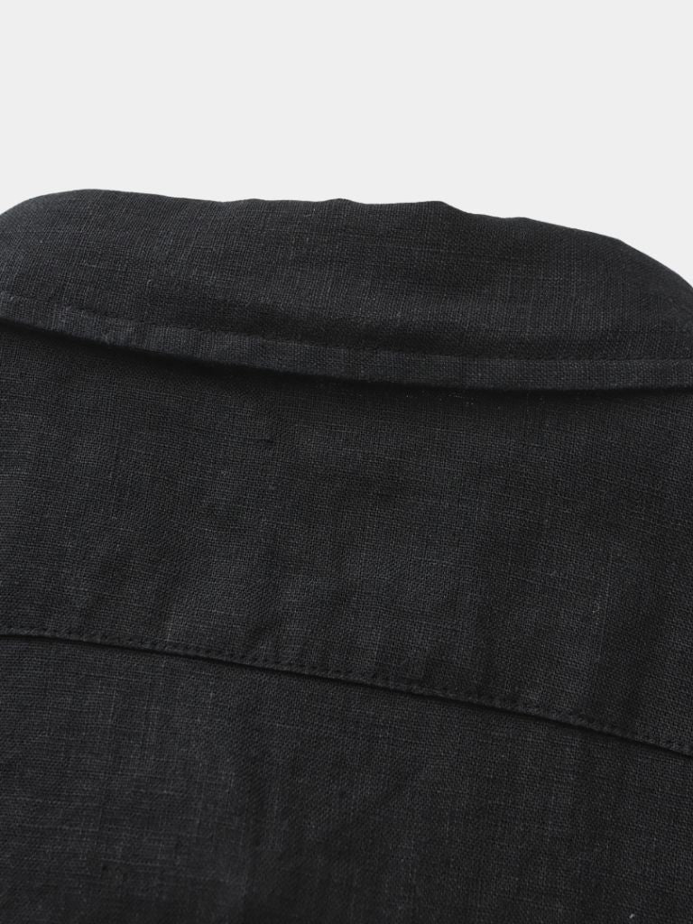 Leviana Black Linen Ensemble