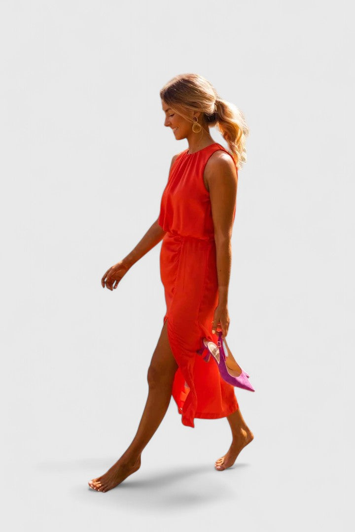 Theonae™ | Cozy Midi Dress