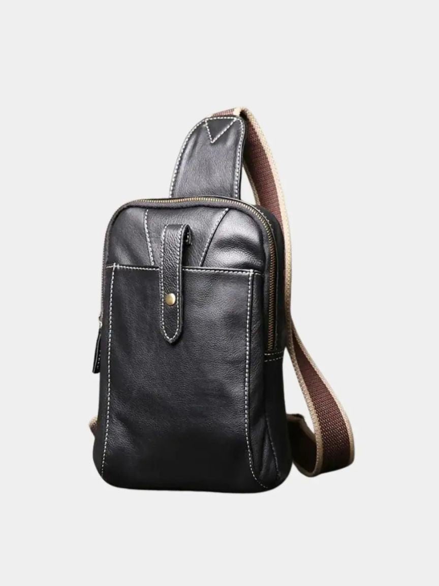 Leviana Minimalist Leather Shoulder Bag