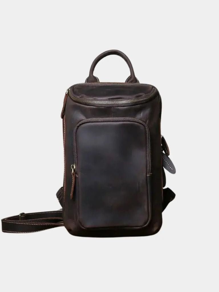 Contemporary Box-Style Shoulder Bag - Leviana
